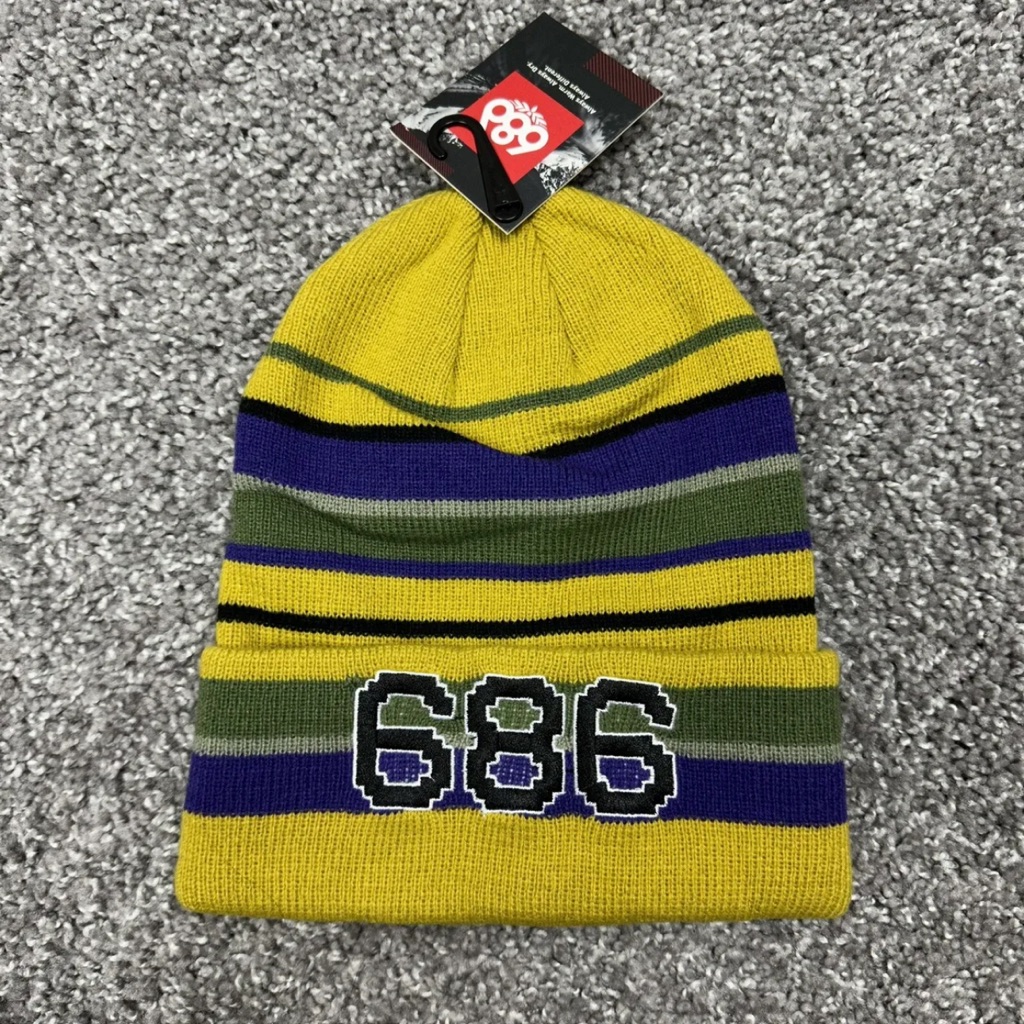 686 Striped Beanie